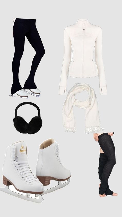 Fits For Ice Skating, Skating Practice Outfit, Figure Skating Tips, Figure Skating Outfits Practice, Cute Ice Skating Outfit, Ice Skating Fits, Ice Skating Outfit Ideas, Skate Aesthetic Outfits, Skating Fits