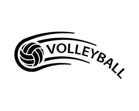 Volleyball Logos Design Shirts, Volleyball Logo Design Ideas, Volleyball Art, Volleyball Logo, Jersey Font, Tulum Outfits, Volleyball Designs, Beach Logo, Volleyball Inspiration