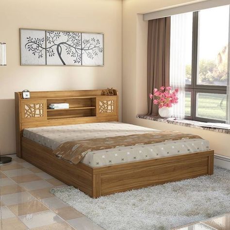 Cots Designs Bedrooms Beds, Modern Style Bed, Bed Designs With Storage, Simple Bed Designs, Bed Back Design, Bed Design Ideas, Double Bed Designs, Bed Headboard Design, Wood Bed Design