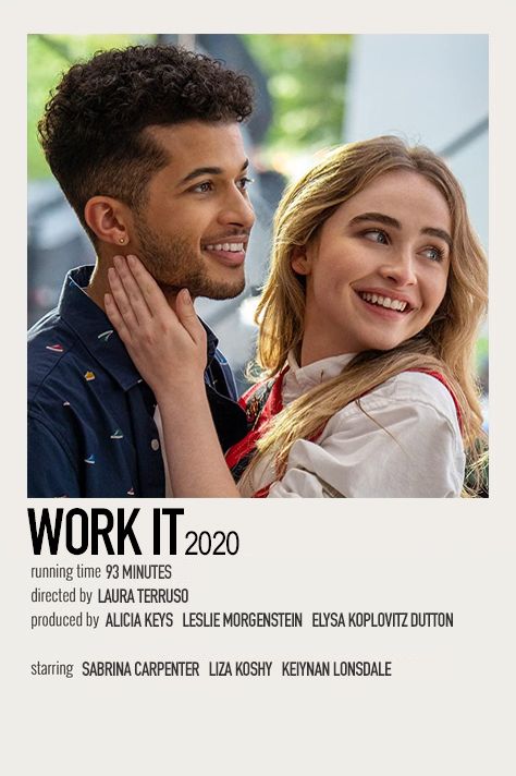 Work It Movie Poster, Work It Movie, Minimalistic Polaroid Poster, Romcom Movies, Indie Movie Posters, Film Polaroid, Movie Hacks, Movies To Watch Teenagers, Netflix Movies To Watch