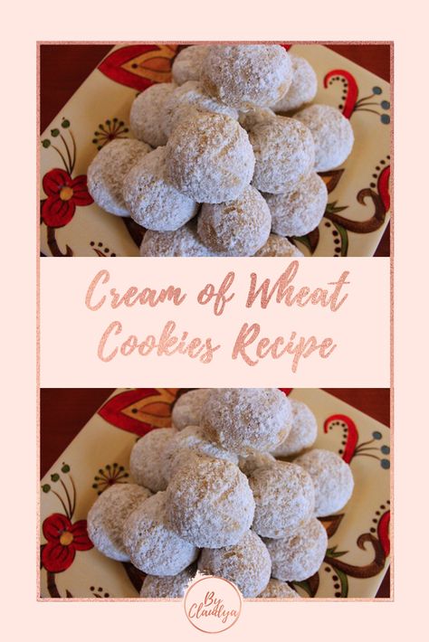 Recipes With Cream Of Wheat, Cream Of Wheat Cookies, Cream Of Wheat Recipes Breakfast, Cream Of Wheat Recipes, Farina Recipe, Grain Recipes, Cream Of Wheat, Wheat Recipes, Oatmeal Cream