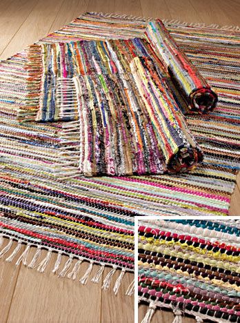 Rugs Long, Hippie Rug, Cotton Rag Rug, Rag Rug Diy, Homemade Rugs, Rag Rug Tutorial, Braided Rug Diy, Braided Rag Rugs, Rug Loom