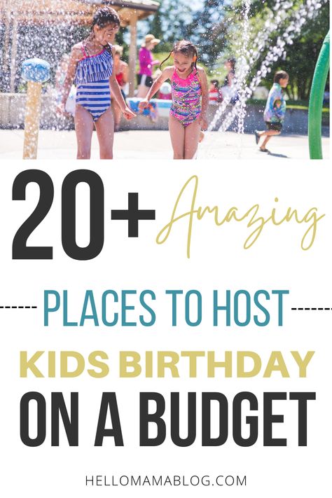 Best Kids Birthday Party Ideas, 1st Birthday Party Venue Ideas, Pavillion Birthday Party Ideas, Cheap Summer Birthday Party Ideas, 1st Birthday Location Ideas, 1st Birthday Venue Ideas, Cheap Kids Birthday Party Ideas, Birthday Party Places Ideas, Simple Birthday Party Ideas For Kids