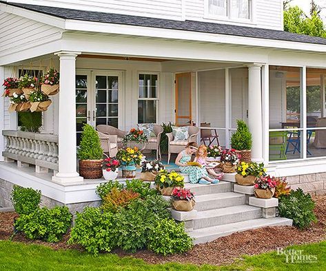 Pergola Patio Ideas Diy, Veranda Design, Building A Porch, Front Porch Ideas Australia, Diy Front Porch, Farmhouse Front Porches, Front Porch Ideas Curb Appeal, Front Patio, Farmhouse Front