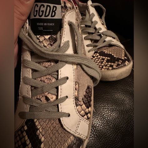 Golden Goose Snake Skin shoe Snake Skin Shoes, Goose Shoes, Golden Goose Shoes, Golden Goose, Shoe Shop, Snake Skin, Super Cute, Skin