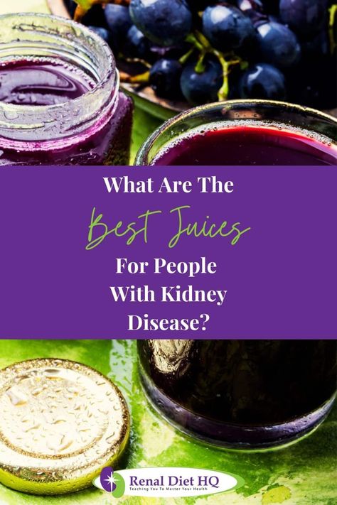 What Juices Are Good For Kidney Disease - Renal Diet HQ Kidney Cleanse Smoothie, Best Juices For Kidneys, Fruits Good For Kidneys, What Is Good For Kidneys, Fresenius Kidney Care Recipes, Fish Diet, Drinks With Cranberry Juice, Esrd Kidney, Low Potassium Diet