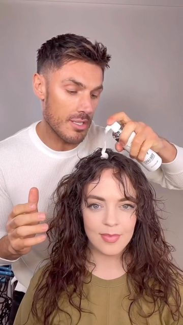 Color Wow on Instagram: "If you have fine, flat limp hair, watch this, all my secrets to create bombshell volume fast - @chrisappleton1 Did you know 💭 • You can use Xtra Large on WET & DRY hair • Contains powerful heat protection • Air dry or heat activate • Non sticky, non crunchy weightless formula Save this video to follow Chris’ step by step for major volume 💕" Wow Volume Hair Products, Color Wow Xtra Large, Wow Hair Volumizer, Wow Volumizer, Color Wow Xtra Large Bombshell, Color Wow Volume, Color Wow Bombshell Volumizer, Wow Hair Products Volume, Wow Xtra Large