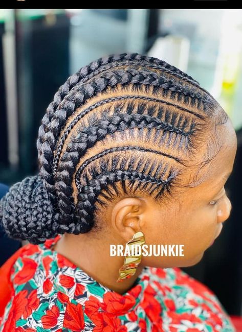 Stitch Lines For Black Women, Classy Cornrow Hairstyles, Cornroll All Back Styles, Simple Conrows Lines Hairstyles, Simple Conrows Lines And Braids, Conrows Lines And Braids Short, Conrows Lines And Braids 2024 Trends, Stitch Lines Hairstyle, Trendy Cornrows Black Women