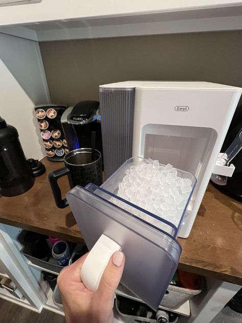 My nugget ice maker came in! Best Monday ever! Ice Eater, Sonic Ice, Nugget Ice, Nugget Ice Maker, Ice Cube Maker, Birthday Gift Baskets, Ice Machine, Dream House Interior, Ice Maker