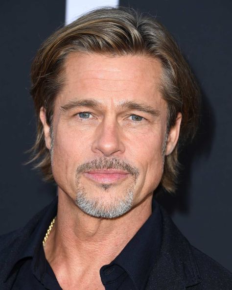 Brad Pitt Hair Long, Brad Pitt Goatee, Brad Pitt Birthday, Brad Pitt Troy, Brad Pitt Style, Brad Pitt Hair, Mens Beauty, Birthday 10, Joe Black