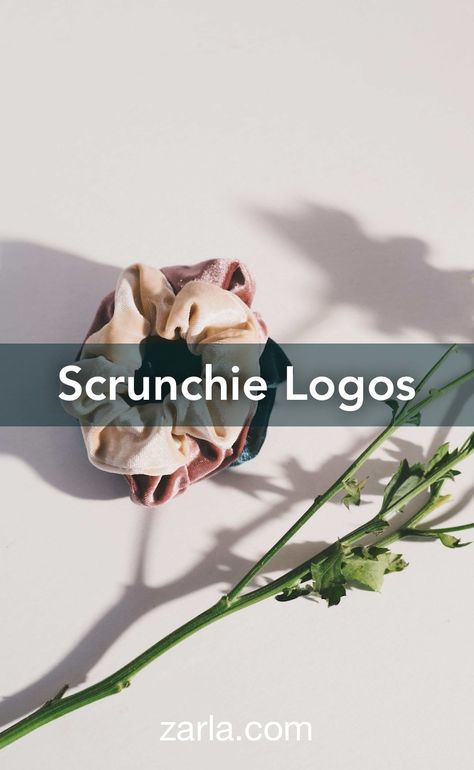 10 charming logo ideas for your scrunchie business. Names For Scrunchie Business, Scrunchies Logo Design Ideas, Hair Accessories Logo Design Ideas, Scrunchie Logo Ideas, Hair Accessories Business Name Ideas, Scrunchies Business Names Ideas, Scrunchies Logo Design, Scrunchies Business Logo, Scrunchie Business Name Ideas