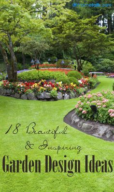 Yard Island Landscaping Ideas, Garden Design Videos, Garden Island Ideas, Garden Island, Island Landscape, Trees And Flowers, Gardening Landscaping, Plants Ideas, Garden Wallpaper