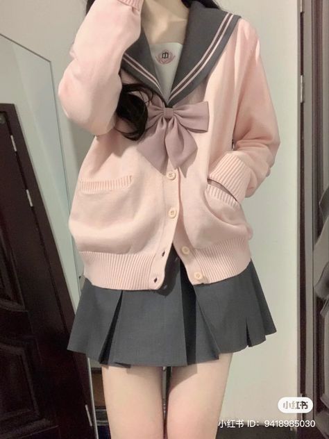 2000s Japanese Fashion, School Uniform Fashion, School Uniform Outfits, Kawaii Fashion Outfits, Uniform Fashion, Japanese Outfits, Kawaii Clothes, Korean Outfits, Kawaii Fashion