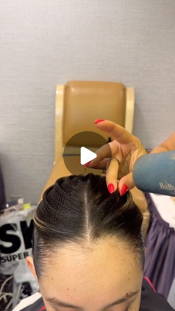 Latin Ballroom Hairstyles, Ballroom Hairstyles, Dance Competition Hair, Strictly Ballroom, Competition Hair, Ballroom Hair, Latin Ballroom, Playing With Hair, Asmr Video