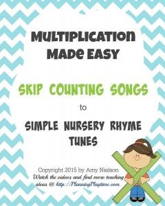 Super easy trick for learning multiplication tables. You'll want to pin this. Memorizing Multiplication, Skip Counting Songs, Multiplication Songs, Multiplication Tricks, Math Songs, Counting Songs, Learning Multiplication, Multiplication Tables, Teaching Multiplication