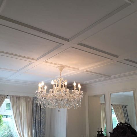 ceiling ideas mdf wall panels by wall panelling experts ... Ceiling Panelling Design, Panelling Ceiling Ideas, Kitchen Ceiling Paneling, Panelled Ceiling Living Room, Panelled Ceiling Ideas, Ceiling Paneling Ideas, Panel Ceiling Ideas, Ceiling Panels Ideas, Wall Covering Ideas Panelling