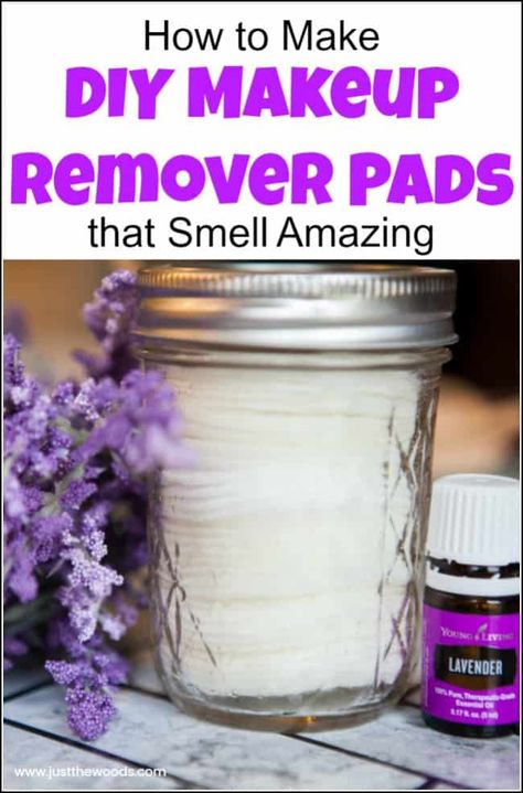 Diy Makeup Wipes, Homemade Eye Makeup Remover, Diy Makeup Remover Pads, Makeup Remover Recipe, Wipes Diy, Homemade Makeup Remover, Diy Makeup Remover, Make Your Own Makeup, Homemade Makeup