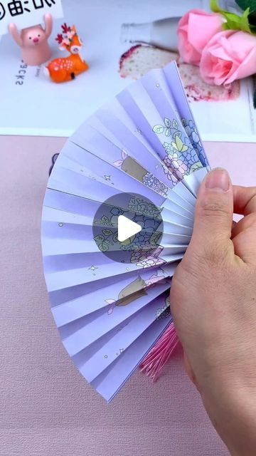 paper crafts creator on Instagram: "Title: "Simple and Beautiful Handmade Folding Fan Tutorial" Hashtags: #HandmadeCrafts #DIYCrafts #FoldingFanTutorial #PaperCrafts #CreativeIdeas" Diy Storage Cabinets, Folding Fan, Paper Fans, Repurposed Furniture Diy, Diy Storage Furniture, April 12, Repurposed Furniture, Hidden Storage, Diy Storage