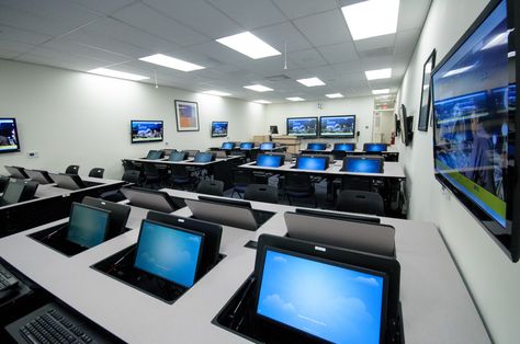 Computer Laboratory, Food Pantry Donations, Training Center Design, Active Learning Classroom, Drexel University, Computer Center, College Architecture, Laboratory Design, Media Room Design