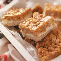 Peanut Chews Recipe, Salted Peanut Chews, Peanut Chews, Peanut Bars, Peanut Bar, Pillsbury Recipes, Southern Christmas, Cake Mug, Deep South