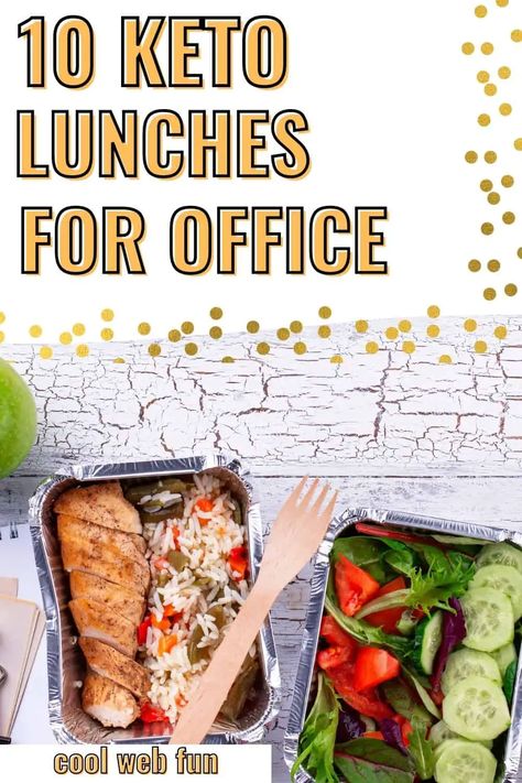 10 Keto Lunches for Work: Low Carb and Simple - Cool Web Fun Keto Lunches For Work, Keto Lunch Ideas For Work, Make Ahead Lunch, Lunches For Work, Lunch For Work, Lunch Ideas For Work, Keto Lunches, Keto Lunch Ideas, Make Ahead Lunches