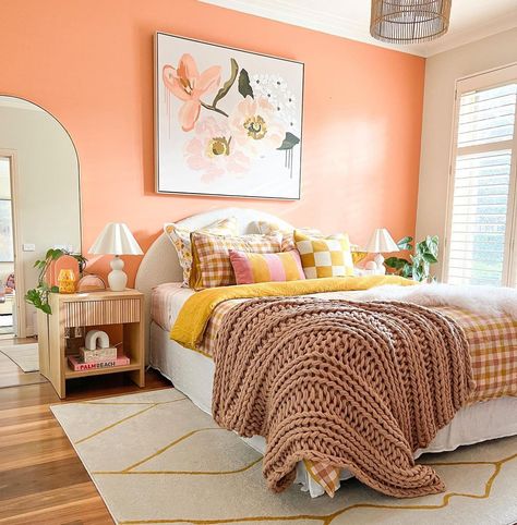 Girls Orange Bedroom, Orange Girls Bedroom, Jungle Bedroom, Cute Bedroom, Camp Theme, Orange Bedroom, Dorm Inspo, Shabby Chic Room, House Deco