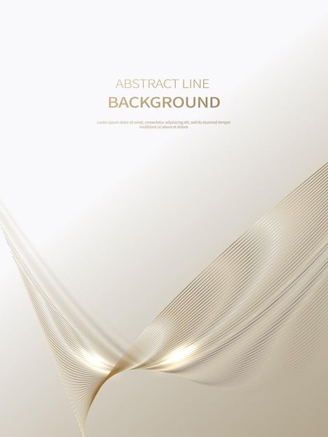 Free Vector | White abstract background Luxury Brands Aesthetic Wallpaper, Crismas Tree, Gold Graphic Design, White Abstract Background, White Background Hd, Gold Poster, Poster Background, Gold Background, Gold Line