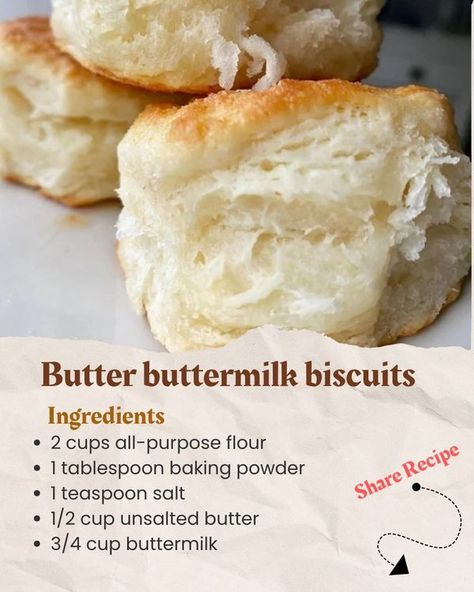 Grandma's Recipes Easy Buttermilk Biscuits, Best Biscuit Recipe, Homemade Biscuits Recipe, Easy Biscuit Recipe, Buttermilk Biscuits Recipe, Homemade Bread Recipes Easy, Biscuit Bread, Biscuits Easy, Biscuits Recipe