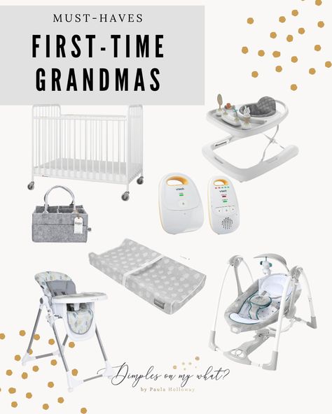 If your becoming a grandma for the first time, CONGRATS and I've got a your back. Here's a list of 11 of the most helpful baby items for Grandma's house. Grandma Shower Gift Ideas, Grandma's Nursery Ideas, Gifts For First Time Grandma, Grandma Nursery Ideas, Gifts For New Grandma First Time, Baby Room At Grandmas House, Grandbaby Room At Grandmas, Nursery At Grandmas House, Nursery At Grandmas House Ideas