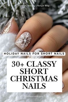 Gelx Apres Nail Designs Square Short, Dip Christmas Nails 2024, Nail For Travel, Christmas Nails That Are Not Red, Holiday Builder Gel Nails, Holiday Short Square Nails, Classy Holiday Nails Christmas Short, Small Nails Christmas Design, Festive Gel Nail Designs