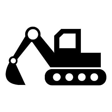 Excavator Svg Free, Construction Svg Free, Excavator Silhouette, Kids Construction Cake, Construction Silhouette, Excavator Clipart, Excavator Svg, Construction Icon, Truck Silhouette