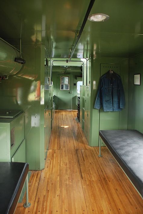 Rail Car House, Train Car House, Caboose Tiny House, Train Cabin, Train House, Train Interior, Train Caboose, Train Home, Crandon Park