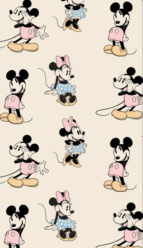 Disney Screensaver, Old School Wallpaper, Minnie Mouse Wallpaper, Mickey Mouse Wallpaper Iphone, Disneyland Birthday, Mouse Wallpaper, Mickey Mouse Art, Disney Background, Disney Iphone