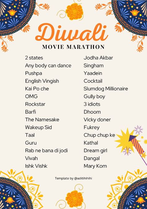 Bollywood Movie List, Best Bollywood Movies To Watch List, Best Bollywood Movies To Watch, Bollywood Movies To Watch List, Diwali Movie, Must Watch Netflix Movies, Pamper Evening, A Little Life Book, Best Bollywood Movies