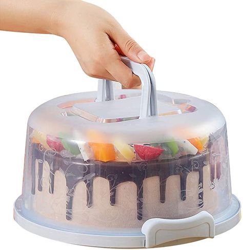 Cake Sizes And Servings, Cake Container, Cake Inside, Cupcake Container, Cake Storage, Cake Holder, Pot Racks, Individual Cakes, Cake Carrier