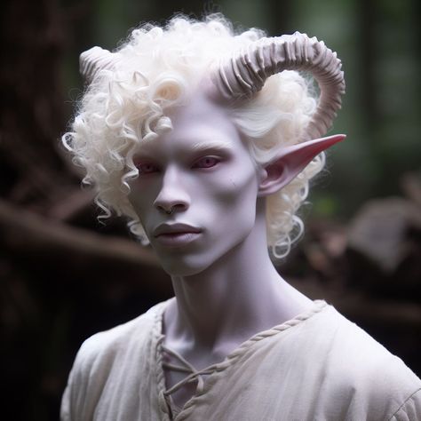 Albino Tiefling, Male Tiefling, Alien Aesthetic, Fantasy Life, Dark Men, Character And Setting, Fantasy Races, Dungeons And Dragons Characters, Bee Art