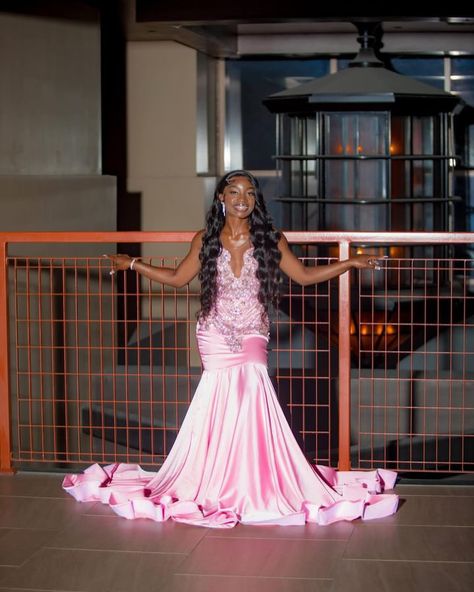 My pretty @himynameslauryn in her pink dress Have you booked yet? #prom2025 is open! Elevate your style with our custom Effortlessly elegant and attention-grabbing dresses, it’s a timeless classy with impeccable taste. Do bring your idea/inspiration dream dress and we will customize that into reality. @teemalogue_closet is here to embrace unapologetic style and stand out with confidence. For more details, send a DM or EMAIL Teemaloguecloset@gmail.com #promdressforsale #customdesigner #prom202... Prom Dresses For Sale, Dream Dress, Pink Dress, Prom Dresses, Prom, Confidence, Bring It On, Dresses, Pink