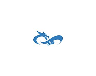 dragon infinity  Logo design - dragon infinity logo  Price $785.00 Seal Logo Design, Dragon Logo, Flight Logo, Logo Dragon, Dragon Chino, Beach Logo, Water Logo, Tiger Logo, Water Dragon