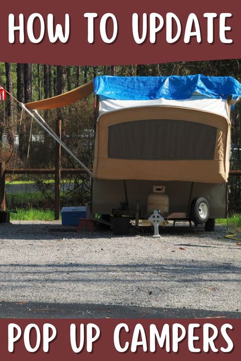 If you’re like most people, you probably use your pop up camper for weekend camping trips and family vacations. But what if there was a way to make your pop up camper even better? These easy pop up camper mods are the best! Small Pop Up Camper Remodel, Pop Up Camper Accessories, Pop Up Caravan, New Pop Up Campers, Small Pop Up Campers, Camper Modifications, Tent Trailer Remodel, Best Pop Up Campers, Camper Mods