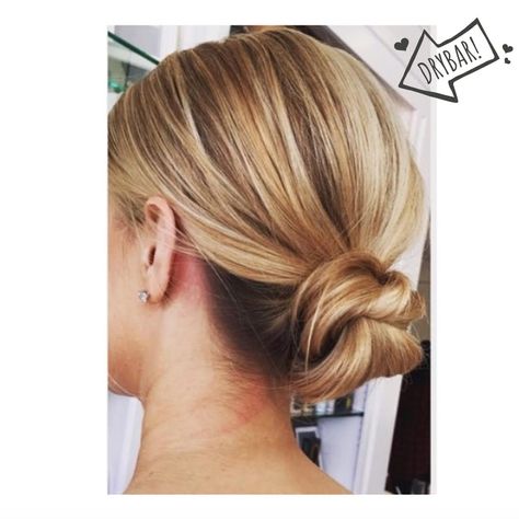 Sleek #Uptini by stylist Aida at Drybar Pacific Palisades! Drybar Hairstyles, Low Knot Bun, Knot Bun, Hair Knot, Hair Affair, Pacific Palisades, Cute Cuts, Beautiful Long Hair, Long Hair Cuts