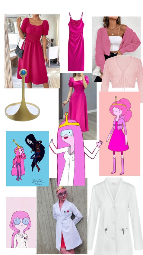 Costume Princess Bubblegum Costume, Bubblegum Costume, Princess Bubblegum Costumes, Candy Costumes, Princess Bubblegum, Cute Cosplay, Cartoon Network, Bubble Gum, Halloween Costumes