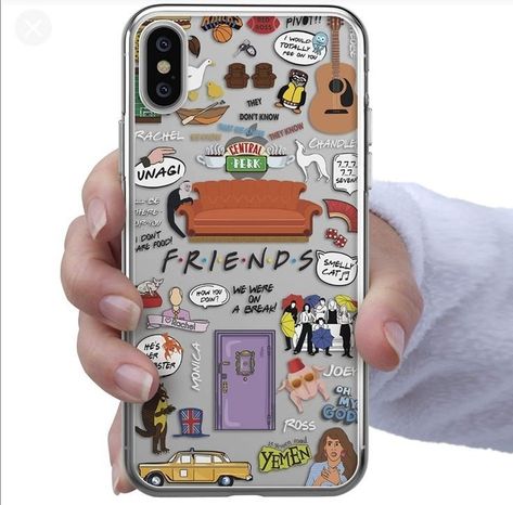 Friends Tv Show Phone Case, Friends Cover, Friends Tv Quotes, Craft Market Display, Friends Phone Case, Apple Watch Bands Fashion, Laptop Decoration, Friends Merchandise, Friends Poster