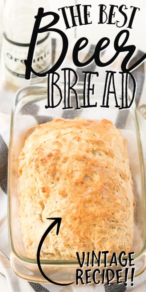 Best Beer Bread, Cheesy Bread Recipe, Beer Bread Easy, Beer Bread Recipe, Bread Maker Recipes, Bread Easy, Kneading Dough, Beer Bread, Bread Bun