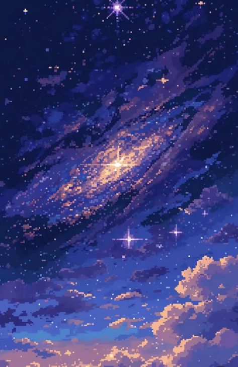 Starset Wallpaper, Birds In Snow, Wallpaper Pixel, Pixel Art Wallpaper, Beautiful Galaxy, Pixel Art Landscape, Snow Images, Pixel Art Background, Space Phone Wallpaper