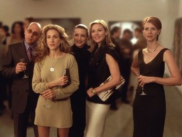 Charlotte York Goldenblatt, Miranda Hobbes, Willie Garson, Miss Jones, Jennifer Saunders, Chris Noth, Charlotte York, Patricia Field, Sutton Foster