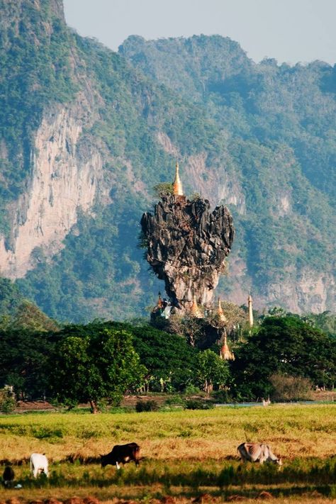 Kayin State, Myanmar Travel, Burma Myanmar, Roller Coasters, Hot Air Balloon Rides, Air Balloon Rides, Family Entertainment, Beautiful Places To Visit, Travel And Leisure