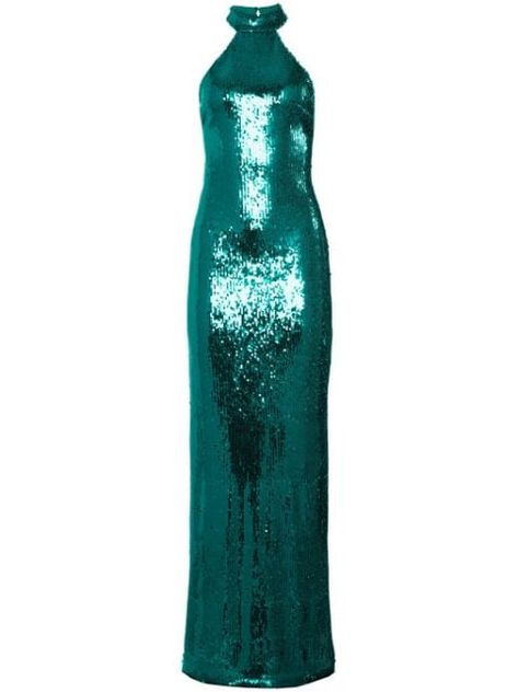 Green Evening Gowns, Turquoise Fashion, Party Frocks, Embellished Maxi Dress, Oscar Dresses, Dressing Gown Robe, Make Waves, Vintage Gowns, Green Sequins