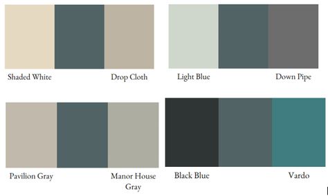 Farrow And Ball Inchyra Blue, Blue Complementary Color, Library Rooms, Pavilion Grey, British Paints, Bedroom Colours, Black White Bedrooms, Toddlers Room, Inchyra Blue