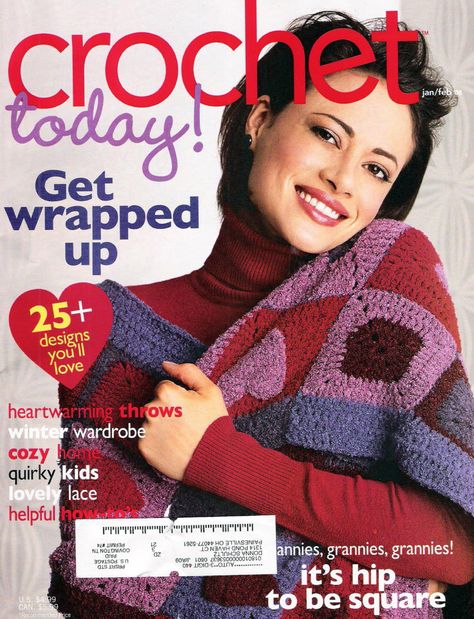 Knitting Group, Crochet Magazine, Knitting Magazine, Free Text, Knitting Books, Crochet Books, Love Crochet, Crochet Granny, Pattern Books