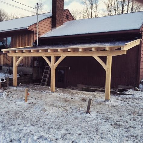 Dear Benchcrafted,  Last winter I purchased your "bench makers" package and built myself a split top Roubo. The plans you provided were e... Carport Off Side Of Garage, Lean To Off Back Of Garage, Lean To Awning, Garage Lean To, Garage Lean To Ideas, Wood Shed Lean To, Shed Off Garage, Lean To On Garage, Lean Too Ideas